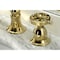 Kingston Brass KS1972RX Widespread Bathroom Faucet with Brass Pop-Up, Polished Brass KS1972RX - alternate 5